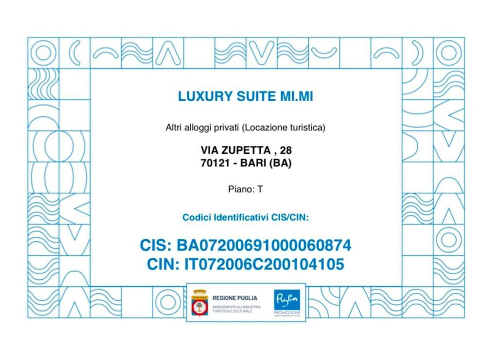 Luxury Suite Mimi Bari Exterior photo